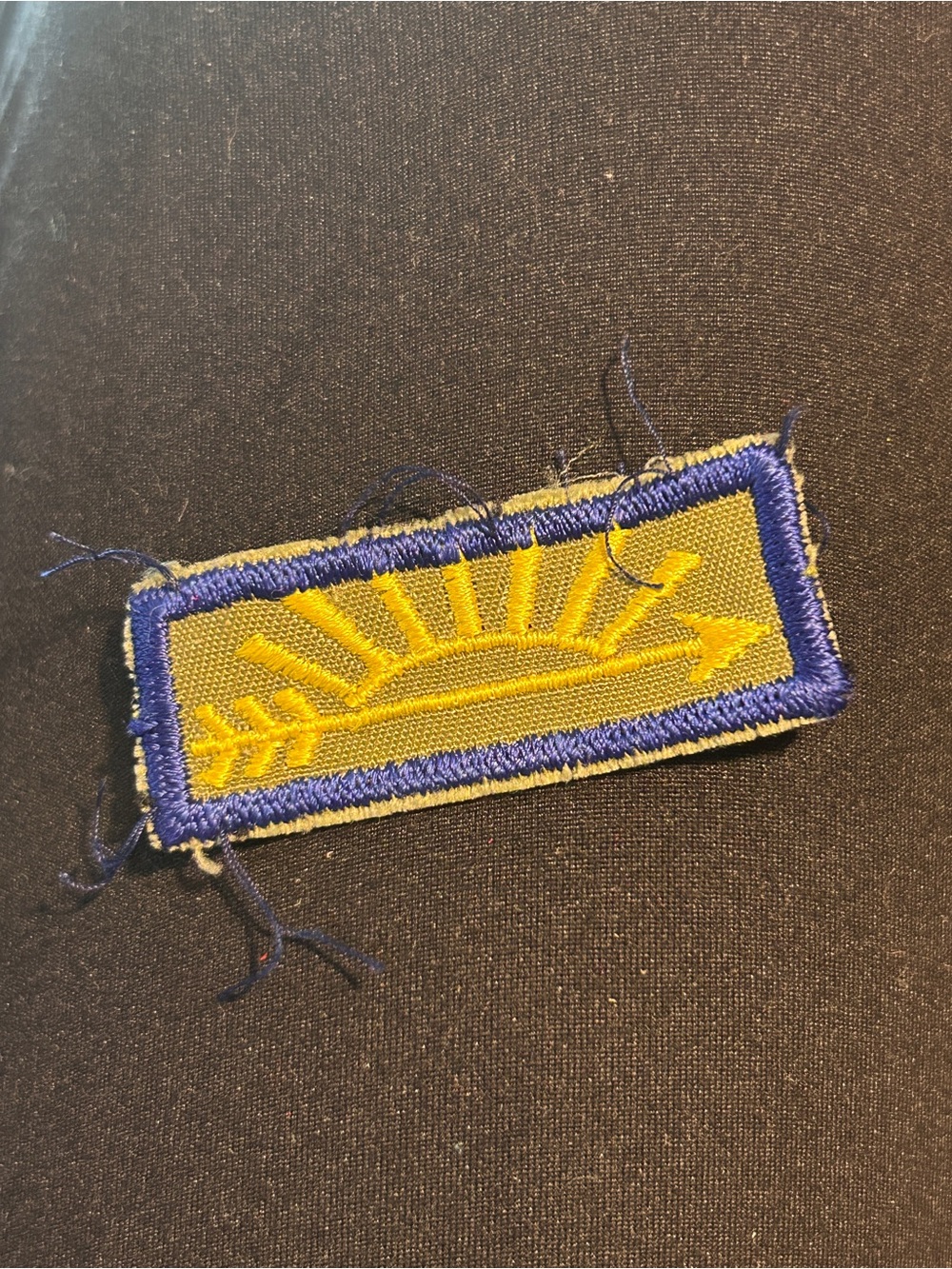 VTG BSA Cub Scout Arrow Of Light Highest Rank Uniform Award Patch